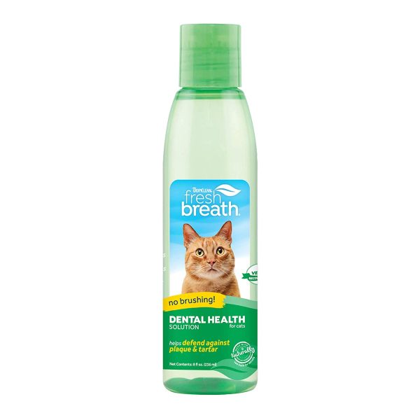 Tropiclean Fresh Breath Water Additive for Cats (236ml) For Cheap