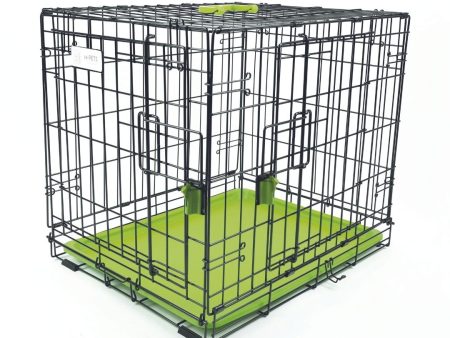 M-Pets Voyager Wire Crate 2 Doors For Cats & Dogs Online Hot Sale