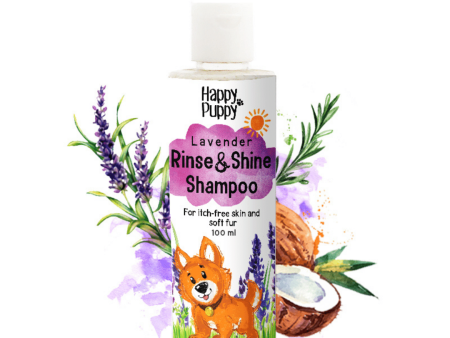 Happy Puppy Organics Dog Shampoo - Rinse and Shine Hot on Sale