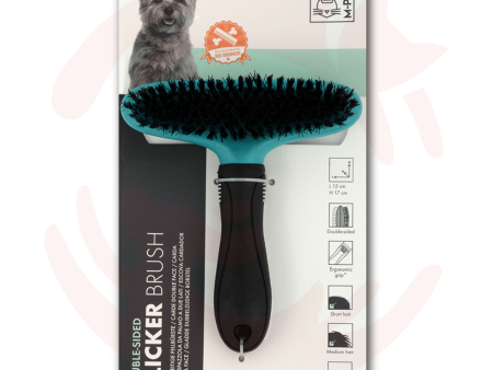 M-Pets Double-Sided Slicker Brush Hot on Sale