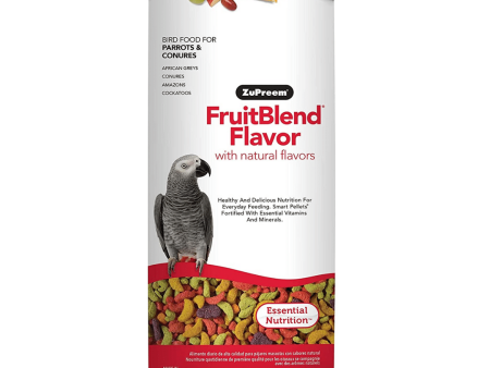 Zupreem Fruit Blend Bird Food for Parrots & Conures For Sale