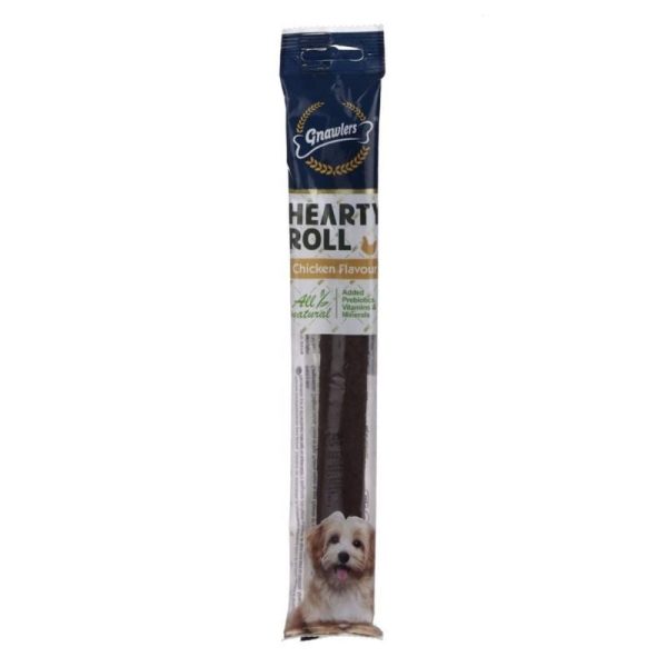 Gnawlers Dog Treats - Hearty Roll (Chicken Flavor) For Sale