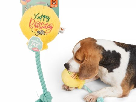 Fofos Birthday Balloon Dog Toy Discount