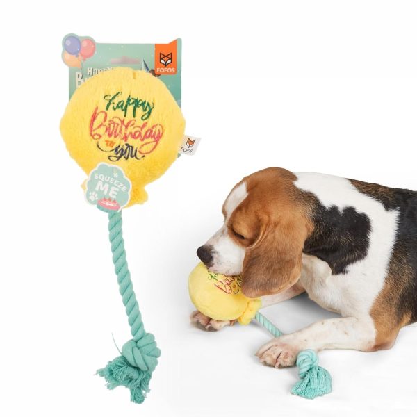 Fofos Birthday Balloon Dog Toy Discount