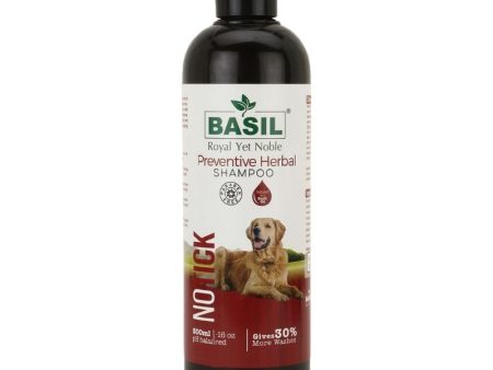 Basil No Tick Shampoo for Dogs Supply