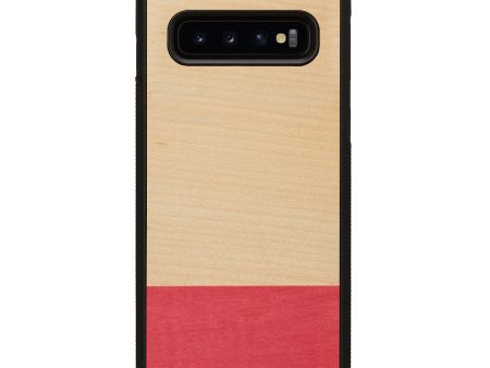 MAN&WOOD SmartPhone case Galaxy S10 miss match black Supply