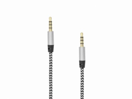 Sbox 3535-1.5W AUX Cable 3.5mm To 3.5mm Coconut White Online Sale