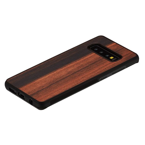 MAN&WOOD SmartPhone case Galaxy S10 ebony black Hot on Sale