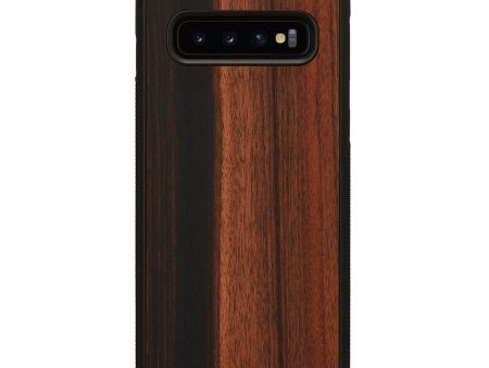 MAN&WOOD SmartPhone case Galaxy S10 ebony black Hot on Sale