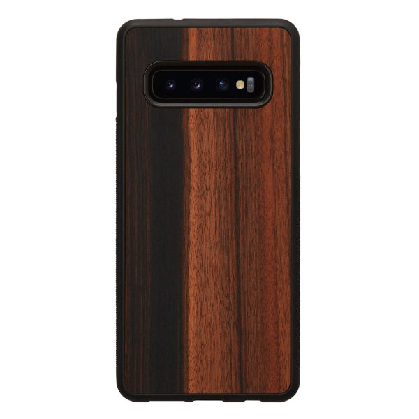 MAN&WOOD SmartPhone case Galaxy S10 ebony black Hot on Sale