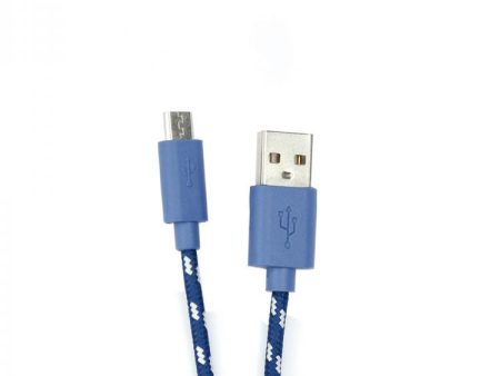 Sbox USB-1031BL USB->Micro USB 1M blue Cheap