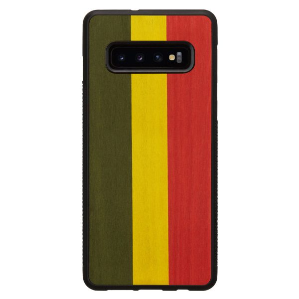 MAN&WOOD SmartPhone case Galaxy S10 Plus reggae black Discount