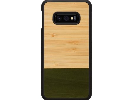 MAN&WOOD SmartPhone case Galaxy S10e bamboo forest black Online now