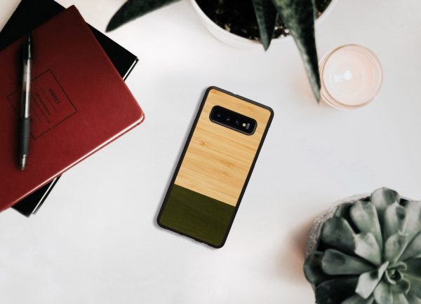 MAN&WOOD SmartPhone case Galaxy S10 Plus bamboo forest black Discount