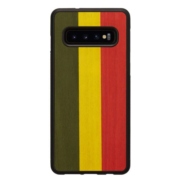 MAN&WOOD SmartPhone case Galaxy S10 reggae black Online Hot Sale