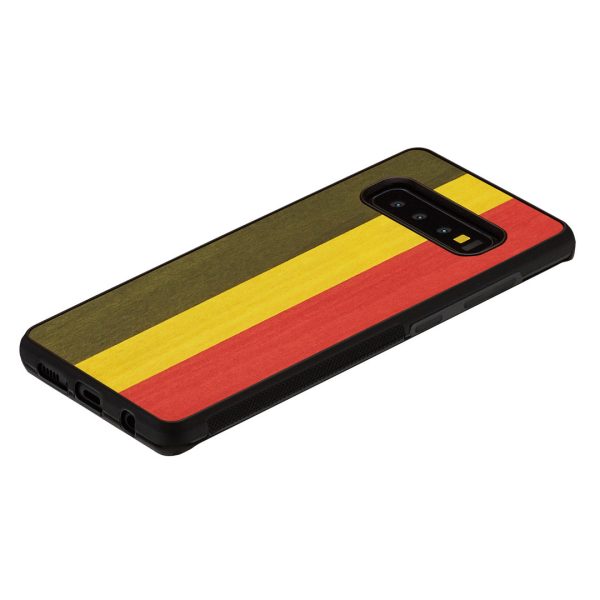 MAN&WOOD SmartPhone case Galaxy S10 reggae black Online Hot Sale