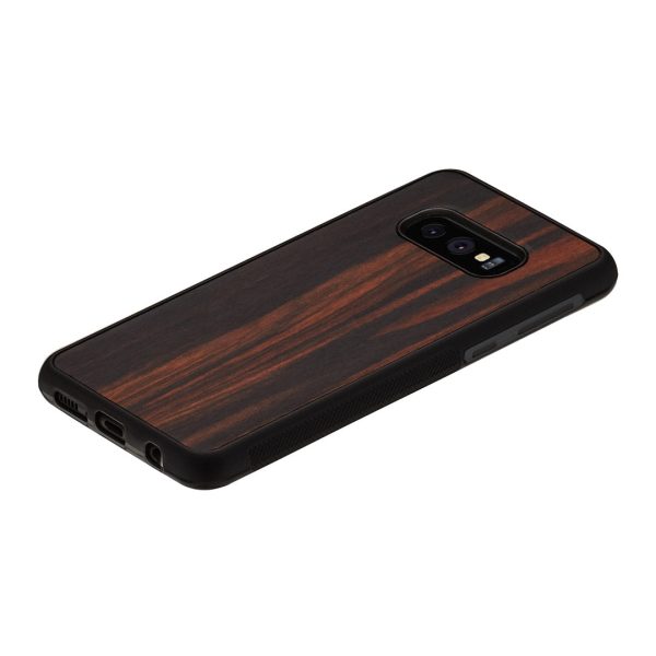 MAN&WOOD SmartPhone case Galaxy S10e ebony black For Cheap