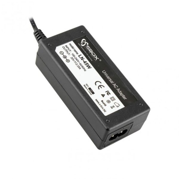 Sbox Adapter for Lenovo notebooks LN-45W Supply