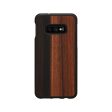 MAN&WOOD SmartPhone case Galaxy S10e ebony black For Cheap