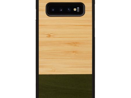 MAN&WOOD SmartPhone case Galaxy S10 Plus bamboo forest black Discount