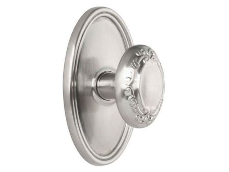 Emtek 8120V Passage , Oval Rosette , Victoria Knob Cheap